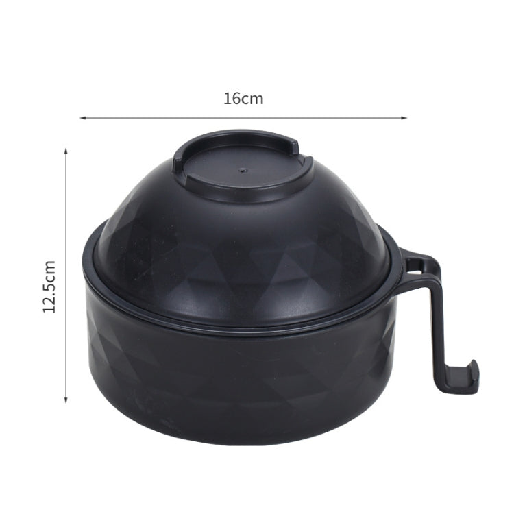 6 in 1 Student Instant Noodle Bowl Bamboo Fiber Canteen Cutlery Set