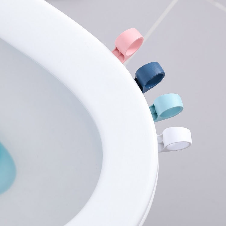 10 PCS Creative Anti-dirty Ring Toilet Lid Lift Toilet Accessories