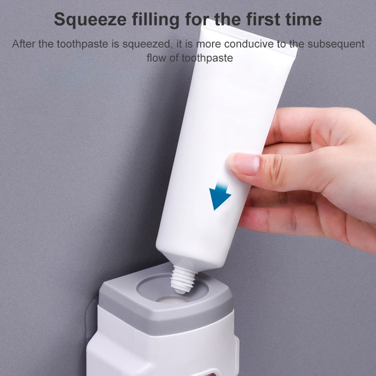Bathroom Wall-mounted Automatic Toothpaste Squeezing Artifact