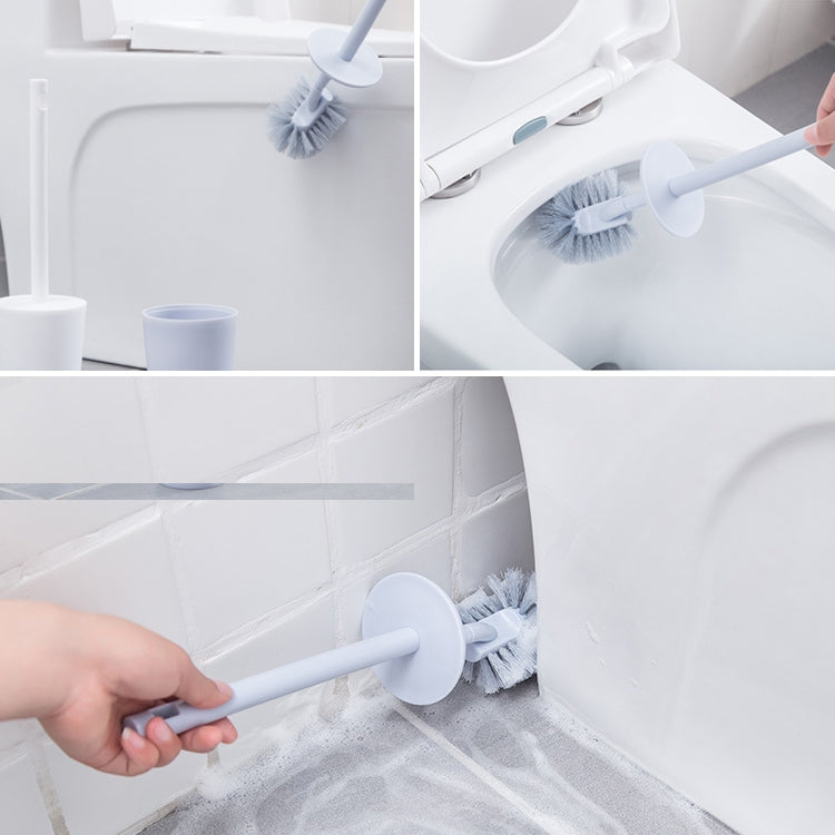 Toilet Cleaning Brush Set Long Handle Soft Toilet Brush