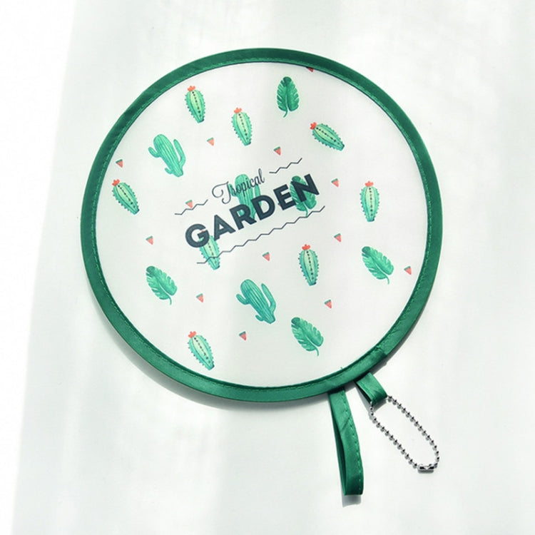 Summer Folding Fan Children Portable Mini Cartoon Round Hand Fan