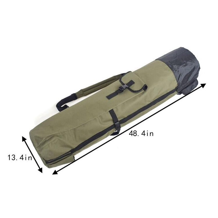 Multifunctional Fishing Rod Bag Fishing Tackle Bag Fishing Supplies，Size: 123x34cm