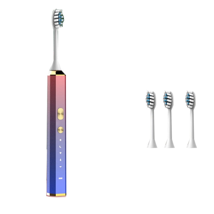 V6 Adult Magnetic Levitation Sonic Household Smart Electric Toothbrush Couple Soft Toothbrush, Style: