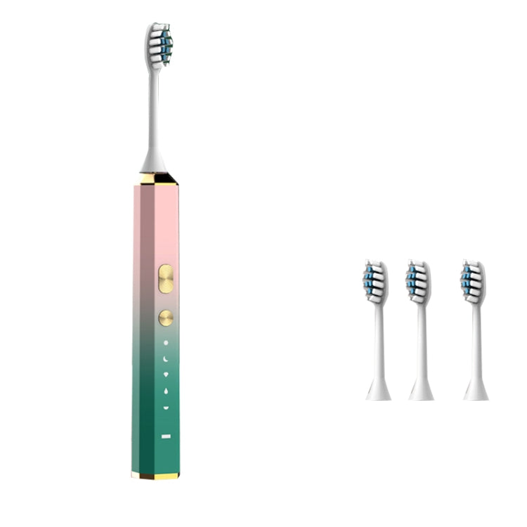 V6 Adult Magnetic Levitation Sonic Household Smart Electric Toothbrush Couple Soft Toothbrush, Style: