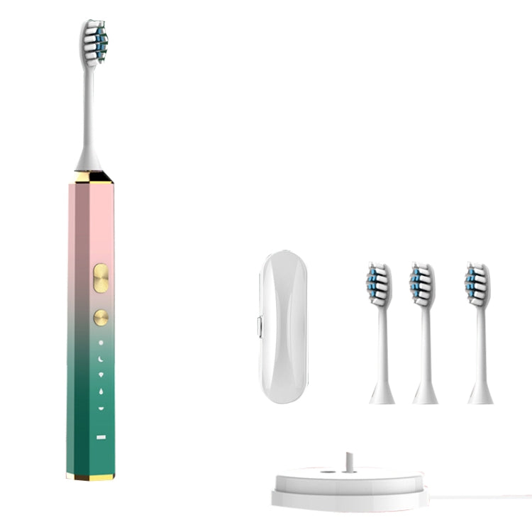 V6 Adult Magnetic Levitation Sonic Household Smart Electric Toothbrush Couple Soft Toothbrush, Style: