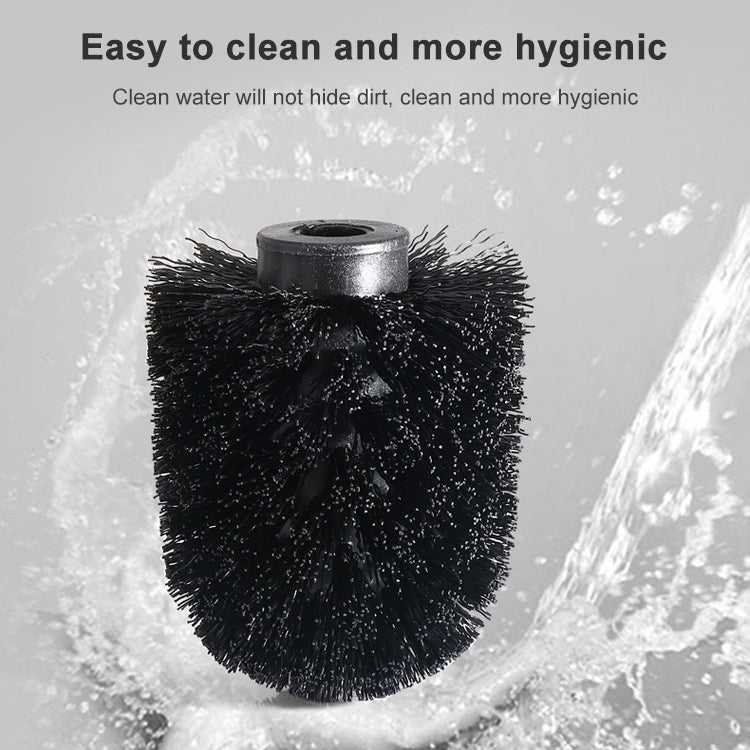 Bathroom Toilet Wall-mounted Toilet Brush Set with Soft Hair and Long Handle Without Dead Corners