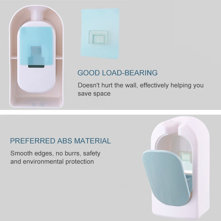 Bathroom Toilet Wall-mounted Toilet Brush Set with Soft Hair and Long Handle Without Dead Corners