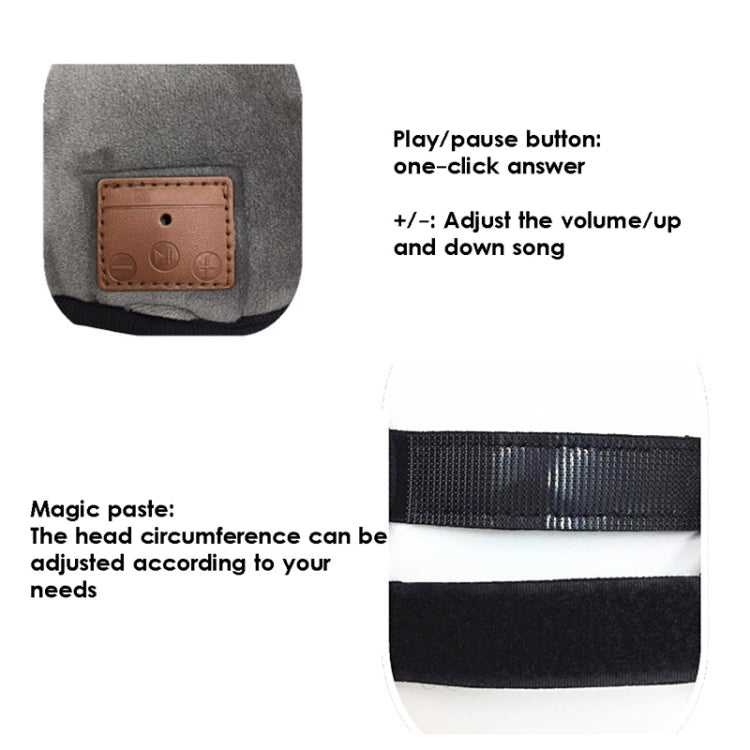 VG014 Detachable Bluetooth Smart Eye Mask Travel Nap Music Sleep Mask