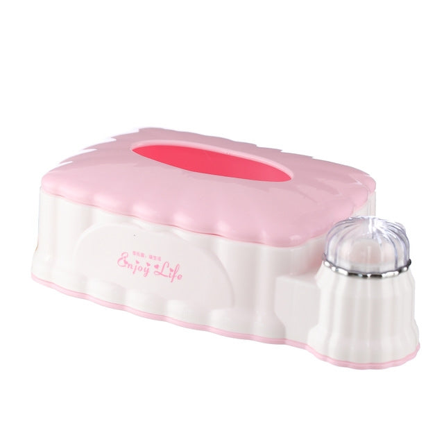 Living Room Plastic Retractable Tissue Box Household Multi-function Drawer Box with Toothpick Box