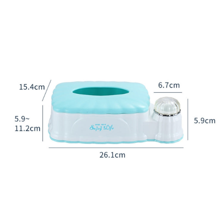 Living Room Plastic Retractable Tissue Box Household Multi-function Drawer Box with Toothpick Box