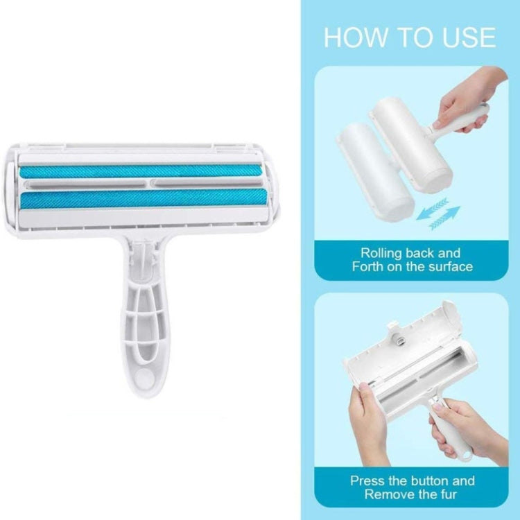 Automatic Hair-removing Double-sided Brushing Device Bed Sheet Sofa Pet Hair Sticking Device