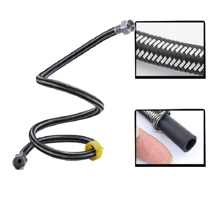 304 Stainless Steel Metal Weave High-pressure Explosion-proof Hot And Cold Water Inlet Hose