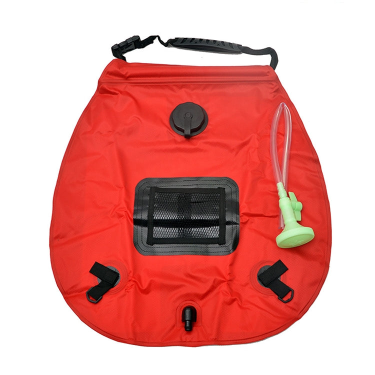 20L Solar Bath Bag Outdoor Self Driving Camping  Hot Water Bottle Portable Outdoor  Bath Water Storage Bag