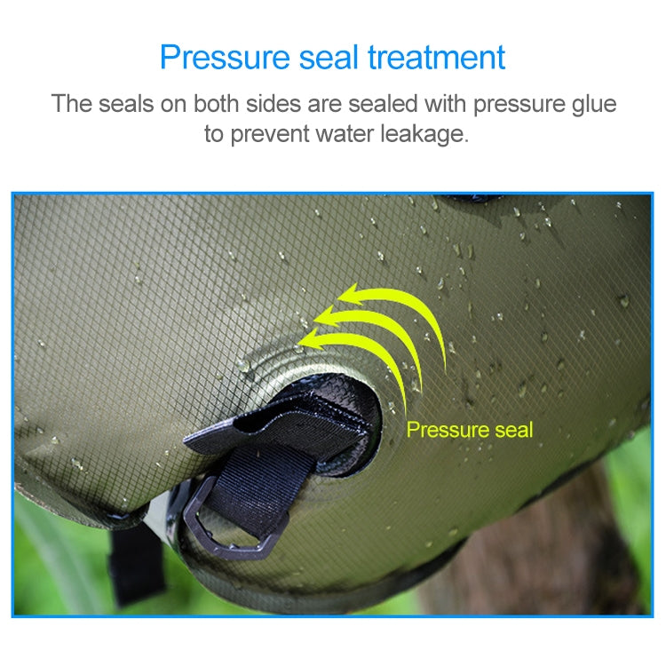 20L Solar Bath Bag Outdoor Self Driving Camping  Hot Water Bottle Portable Outdoor  Bath Water Storage Bag