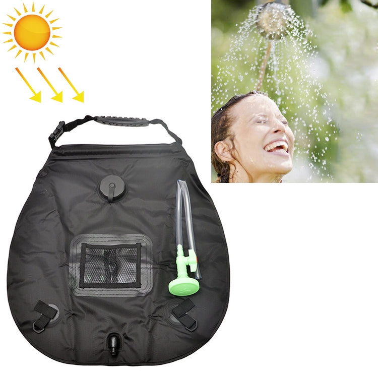 20L Solar Bath Bag Outdoor Self Driving Camping  Hot Water Bottle Portable Outdoor  Bath Water Storage Bag