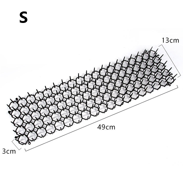 B21307 Garden Flower Anti-Cat Net Plastic Thorn Pad Drive Cat Net