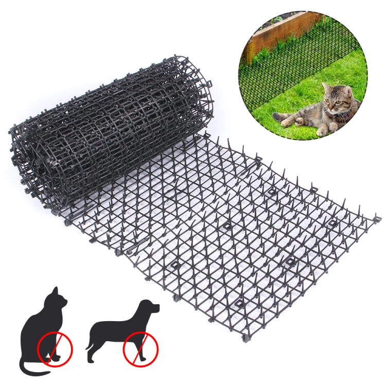 B21307 Garden Flower Anti-Cat Net Plastic Thorn Pad Drive Cat Net