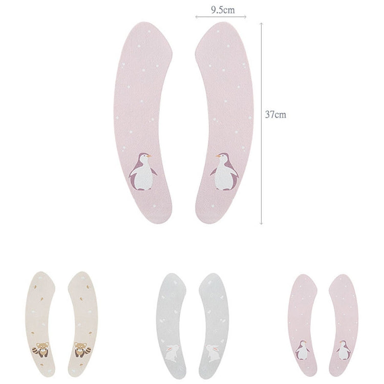 Household Paste Type Thickened Universal Toilet Seat Gasket Waterproof Toilet Seat, Random Pattern Delivery