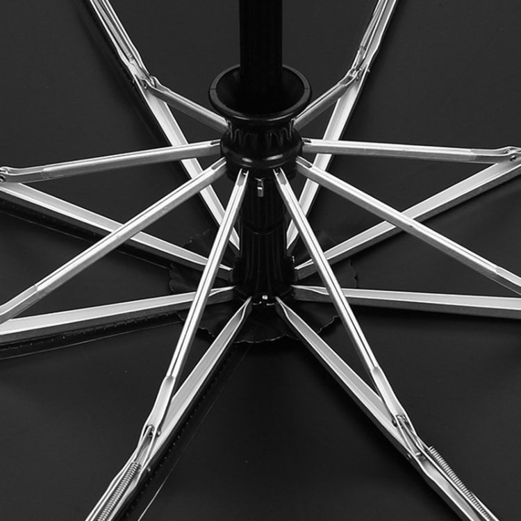 Creative Cute Cartoon Children Full Automatic Sun Umbrella Folding Vinyl Umbrella