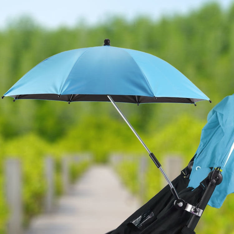 Stroller Universal Stroller Umbrella Sliding Baby Artifact Vinyl Anti-UV Universal Clip Sun And Rain Dual-use Umbrella