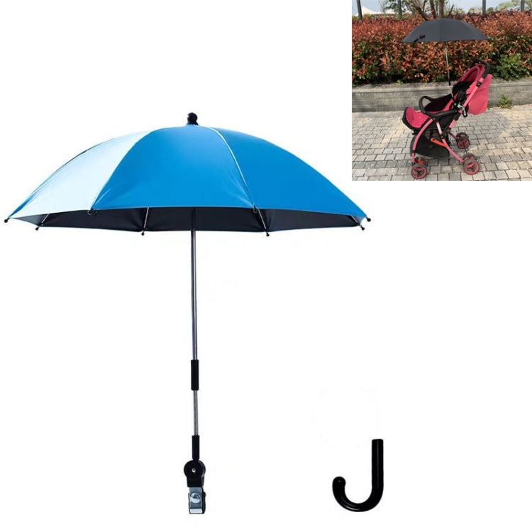 Stroller Universal Stroller Umbrella Sliding Baby Artifact Vinyl Anti-UV Universal Clip Sun And Rain Dual-use Umbrella