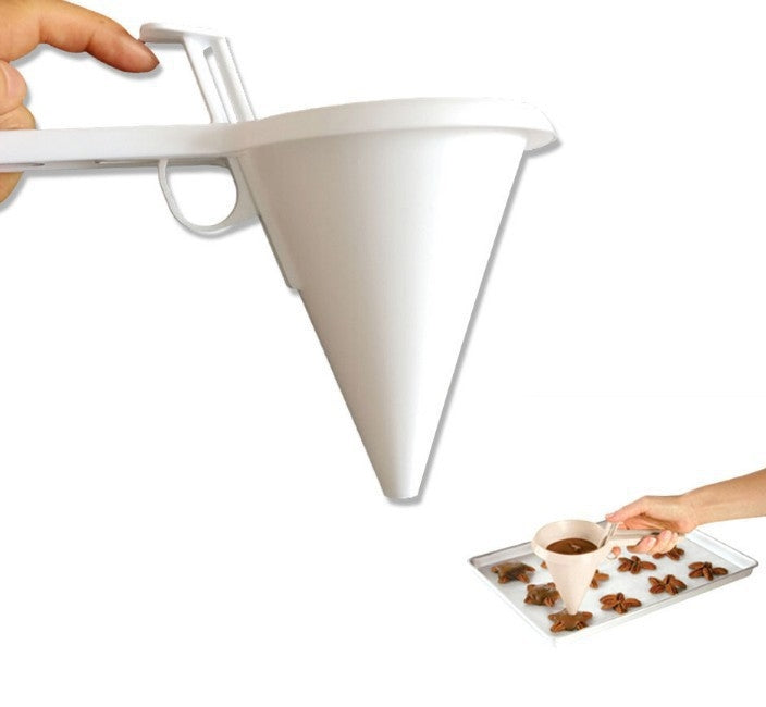 7 PCS Buttercream Frosting Funnel Handheld Portion Cup Cake Chocolate Dispenser Baking Tool