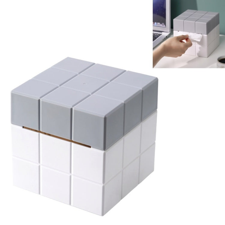 Cube Tissue Box Desktop Storage Box