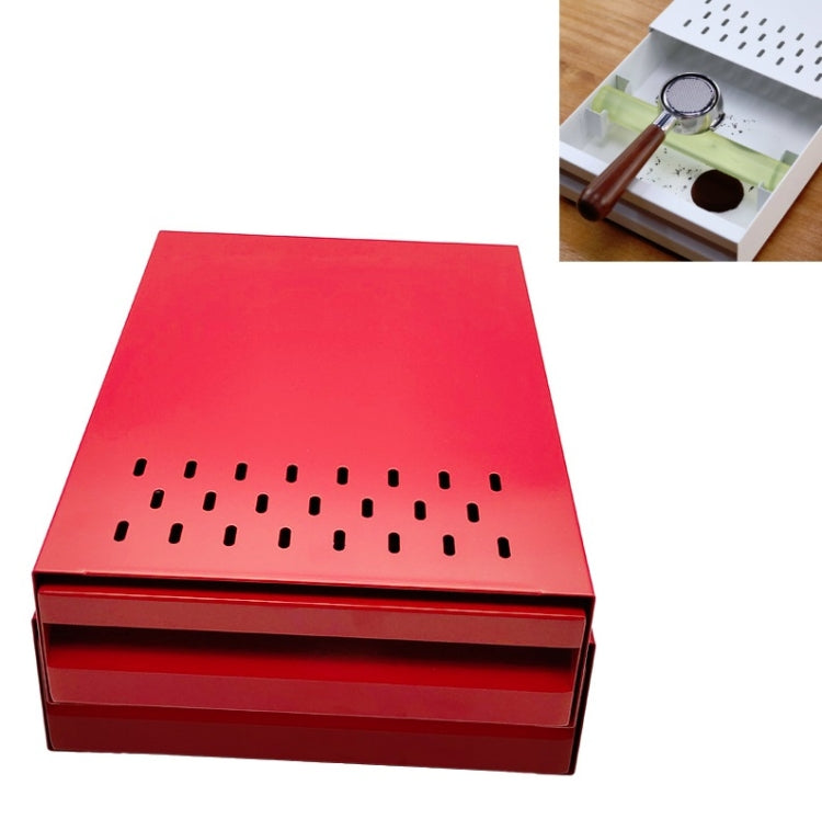 Stainless Steel Drawer Type Coffee Grounds Box Coffee Machine Supporting Equipment
