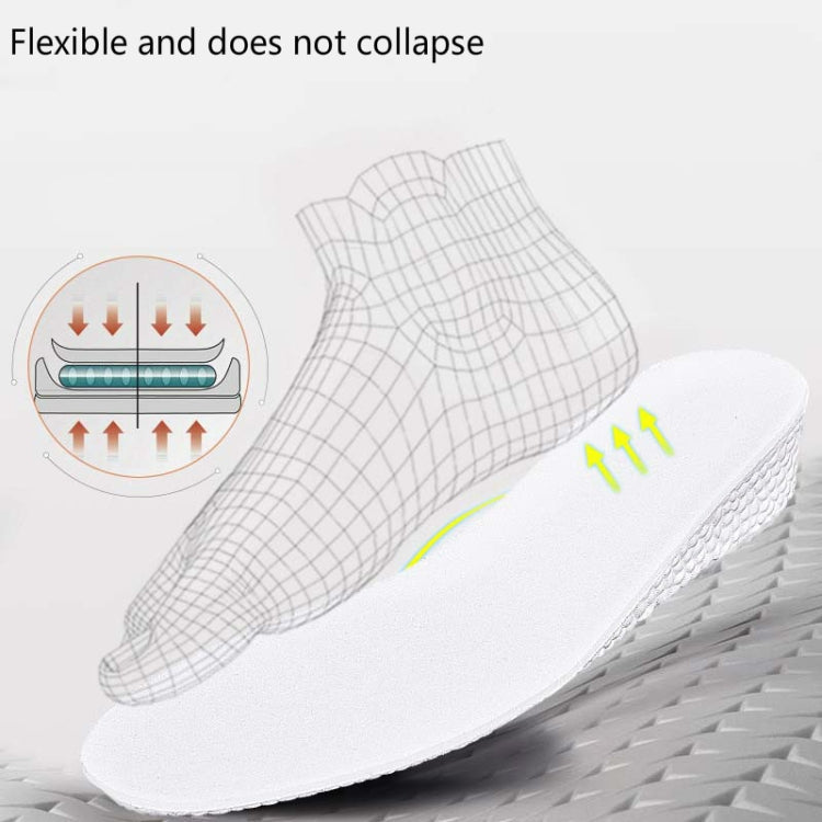 Inner Increased Insoles Sports Shock Absorption Increased Breathable Sweat-absorbent Deodorant Invisible Pad
