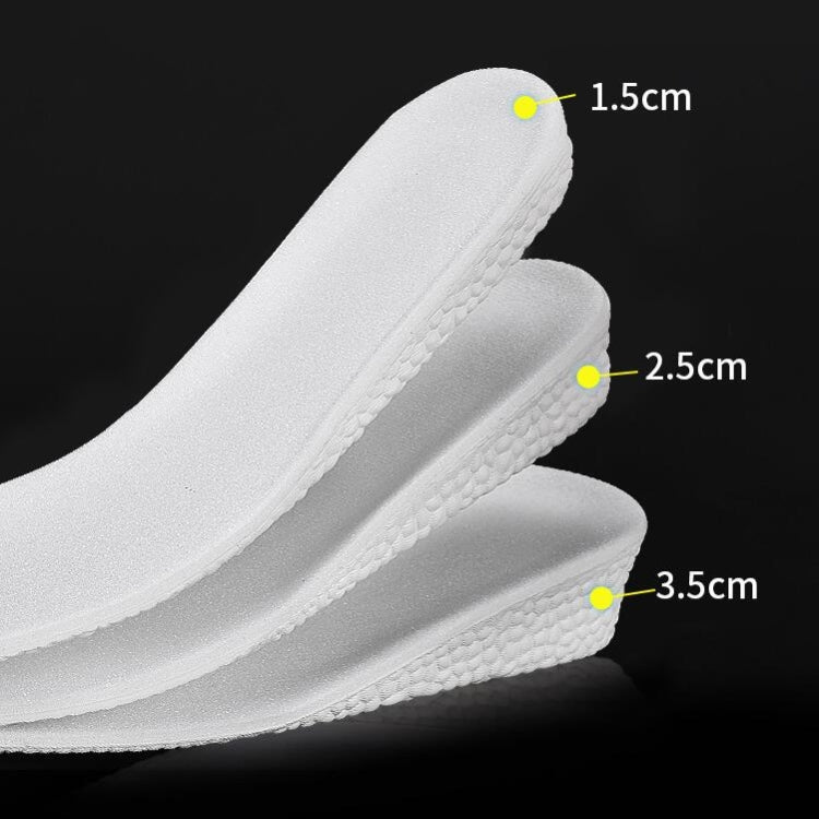 Inner Increased Insoles Sports Shock Absorption Increased Breathable Sweat-absorbent Deodorant Invisible Pad