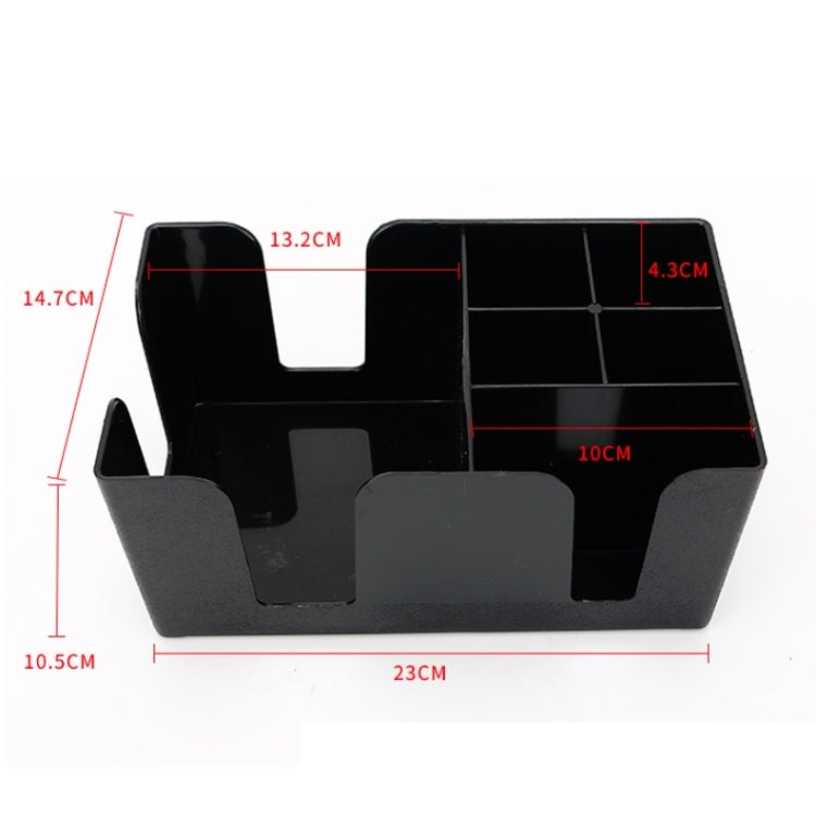 Coffee Shop Multifunctional Paper Towel Straw Storage Box