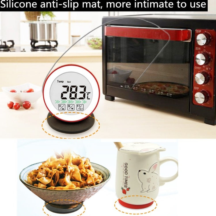 3 in 1 Room Temperature Measurement + Probe Food Measurement + Countdown Function Multifunctional Thermometer