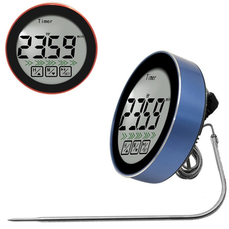 3 in 1 Room Temperature Measurement + Probe Food Measurement + Countdown Function Multifunctional Thermometer
