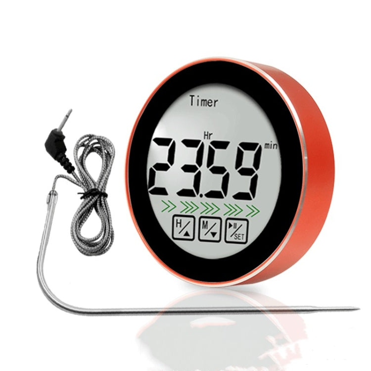 3 in 1 Room Temperature Measurement + Probe Food Measurement + Countdown Function Multifunctional Thermometer
