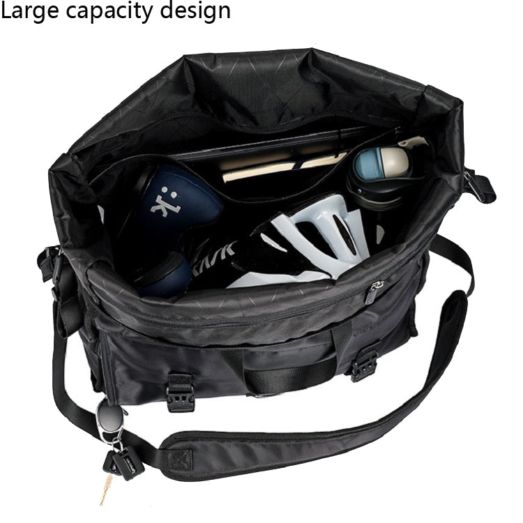 Rhinowalk Multifunctional One Shoulder Crossbody Cycling Bag Large Capacity Messenger Bag Bicycle Rear Shelf Bag