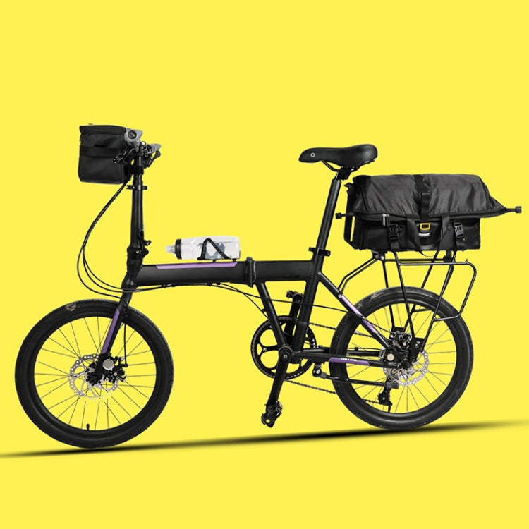 Rhinowalk Multifunctional One Shoulder Crossbody Cycling Bag Large Capacity Messenger Bag Bicycle Rear Shelf Bag