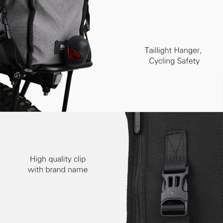 Rhinowalk Riding Messenger Bag Shoulder Diagonal Bag Bicycle Rear Shelf Pannier Bag