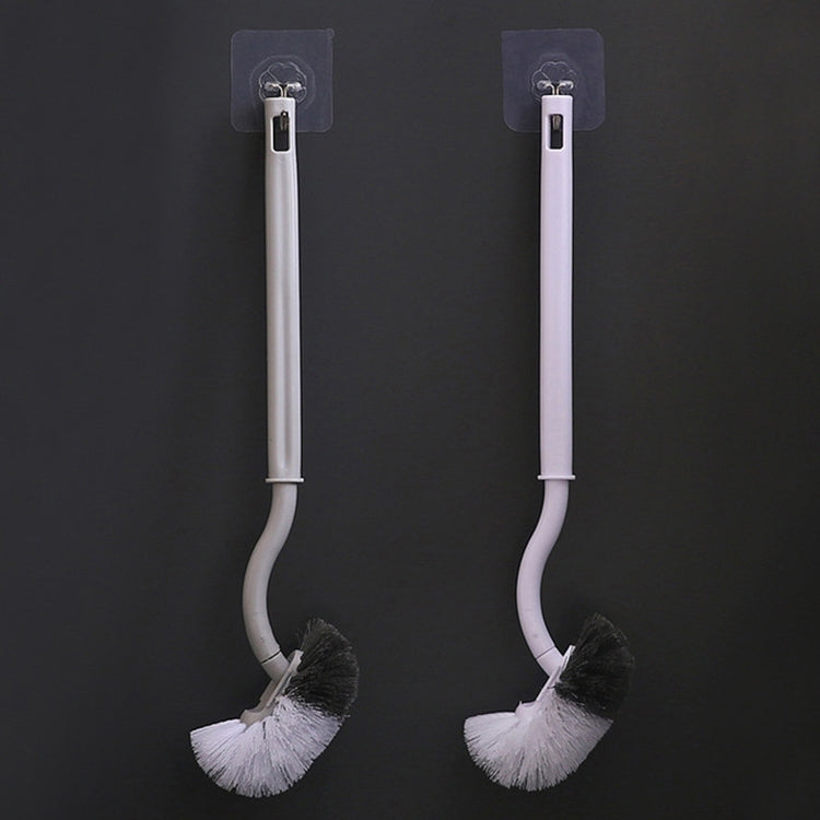 7 PCS Household Toilet Long Handle Toilet Brush Toilet Cleaning Brush