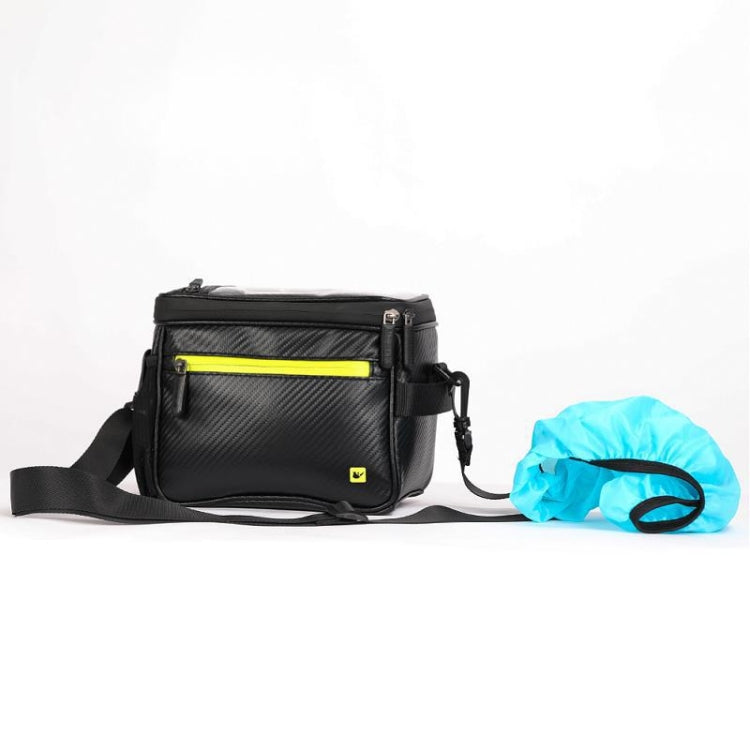 Rhinowalk Bicycle Front Handle Bag Camera Bag Waterproof 7.5 inch Large Touch Screen Navigation Mobile Phone Bag Bicycle Bag