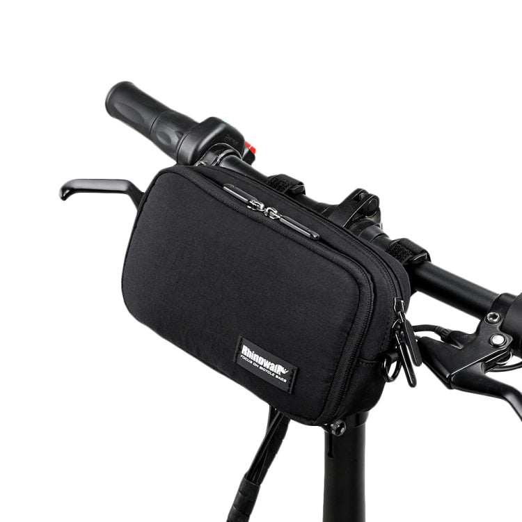 Rhinowalk X2011 Bike Front Bag Bicycle Storage Handlebar Bag Travel Commuting Hanging Bag