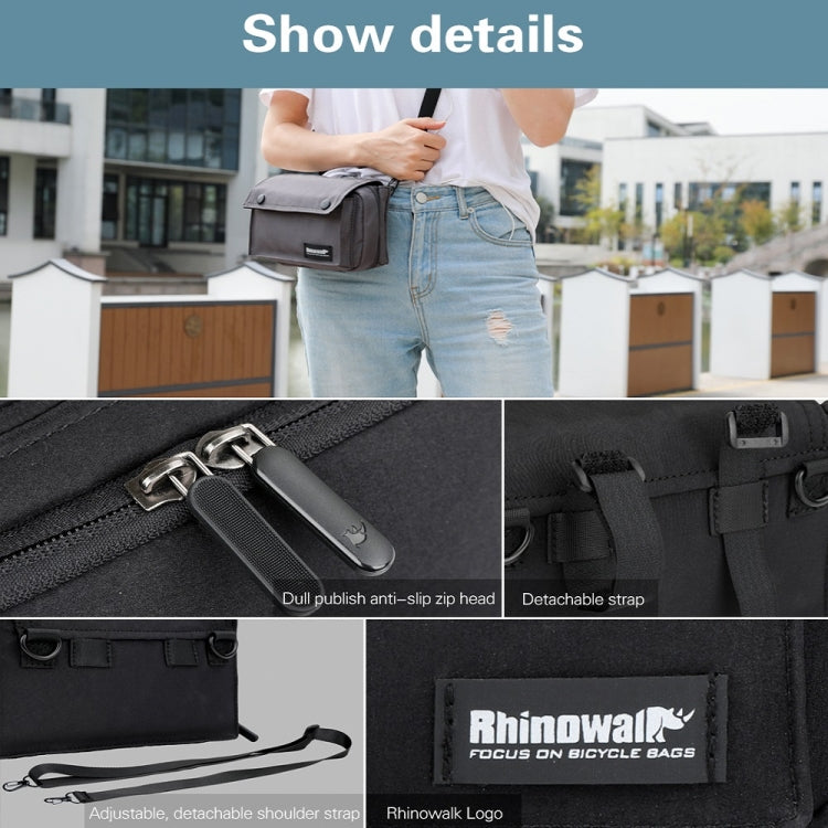 Rhinowalk X2012 Riding Multifunctional Vehicle Front Bag Bike Handlebar Bag Hand Storage Bag