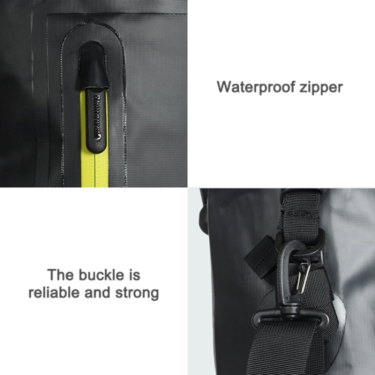 Rhinowalk Bicycle Backpack Full Waterproof Shelf Bag 25L Unilateral Frame Bag Long-distance Travel Bicycle Bag