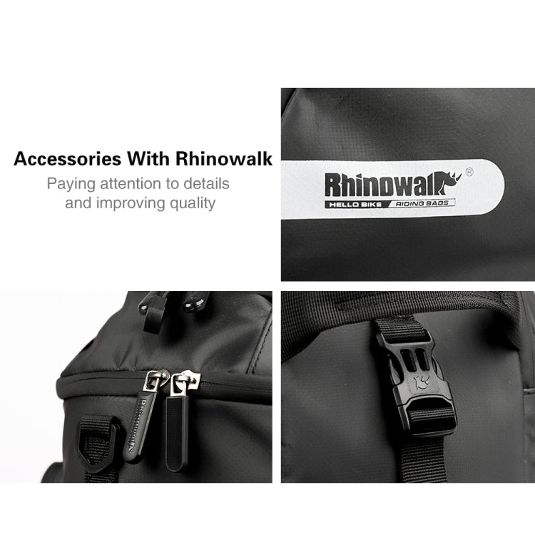 Rhinowalk Bike Rear Carrying Bag Mountain Bike Medium and Long-distance Riding Waterproof Bike Bag