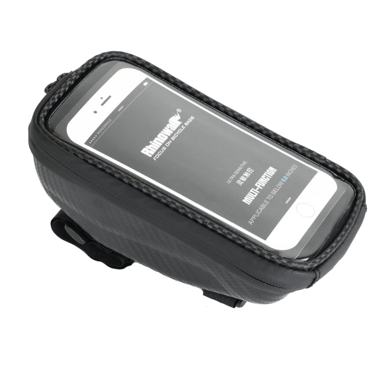 Rhinowalk Hard Shell Handlebar Bag Touch Screen Phone Bag Mountain Bike Front Bag
