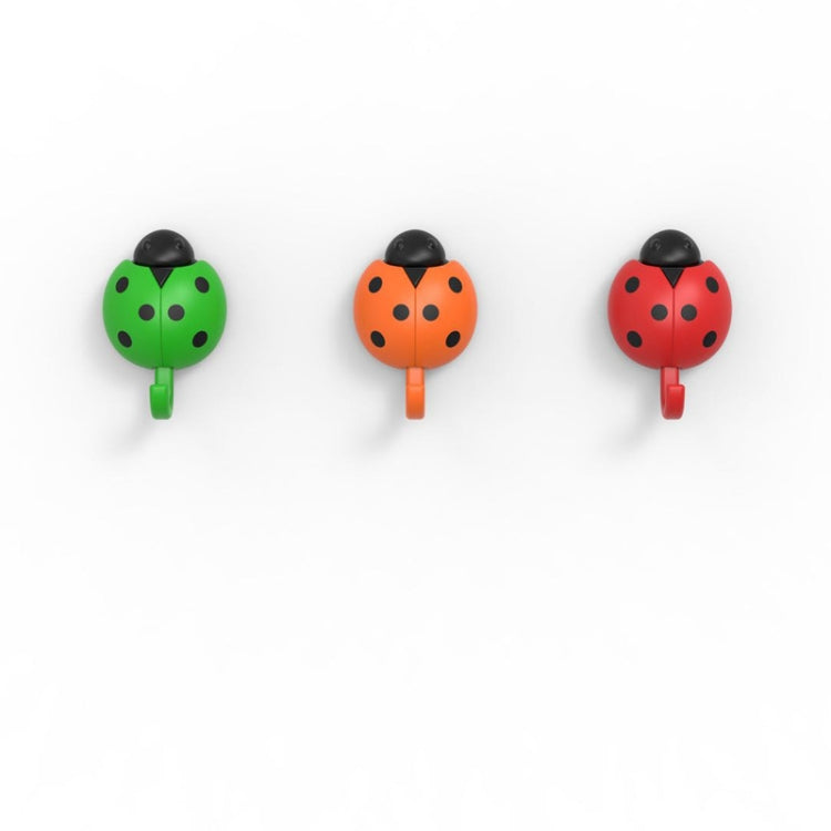 Creative Cute Beetle Key Hook Gravity Sensor Wings Automatically Open Hook