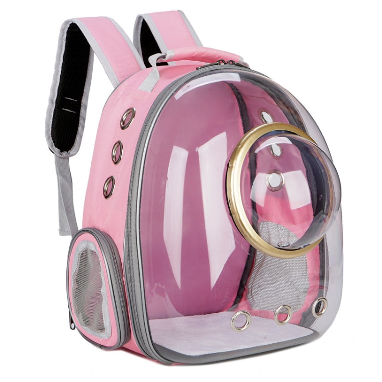 Space Capsule Pet Bag Panoramic Transparent Cat Go Out Portable Breathable Backpack