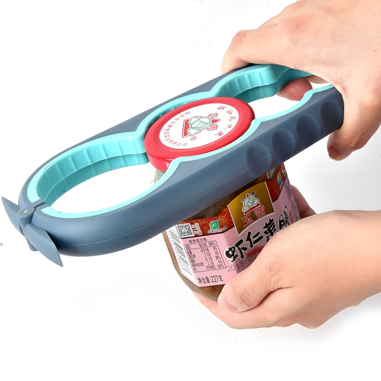 2pcs / Set Five-in-one Can Opener + Four-in-one Multi-function Bottle Opener Set