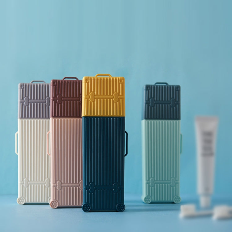 Travel Wash Cup Toothbrush Box Portable Set Creative Business Trip Tooth Storage Box