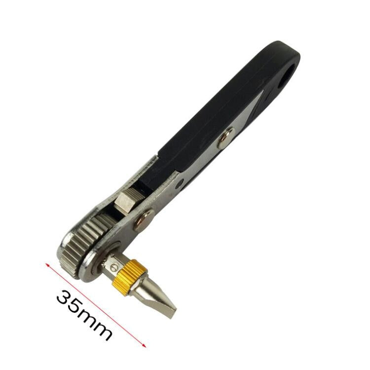 19 In 1 1/4 Ratchet Wrench Bit Set Mini Bit Set Manual Wrench