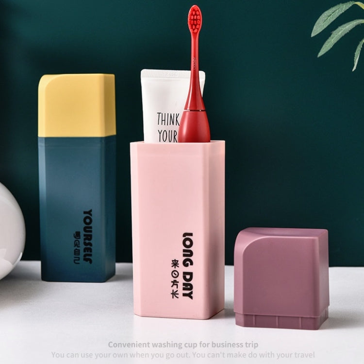 Portable Toothbrush Barrel Gargle Cup Simple Travel Set Cup